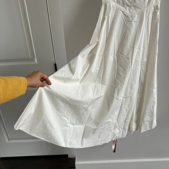House of CB Carmen white bustier sundress Size Small - Picture 7 of 7